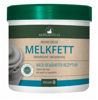 Бальзам с молочным жиром для ухода за сухой кожей Herbamedicus Melkfett (Германия) 250 мл.