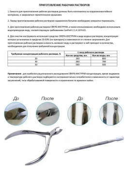 Средство для очистки инструментов от налета Сфера инструм 1 л