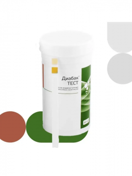 Диабак-тест индикаторные тест-полоски 50 шт.