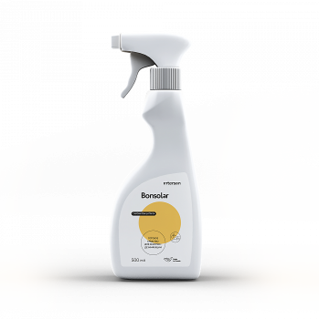 Готовый раствор для экспресс дезинфекции Bonsolar с ароматом лимона (500 мл)