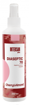 ДИАСЕПТИК 70 вишня-миндаль антисептическое средство для обработки кожных покровов и дезинфекции поверхностей в виде спрея (250 мл)
